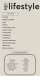 New Here Lifestyle menu
