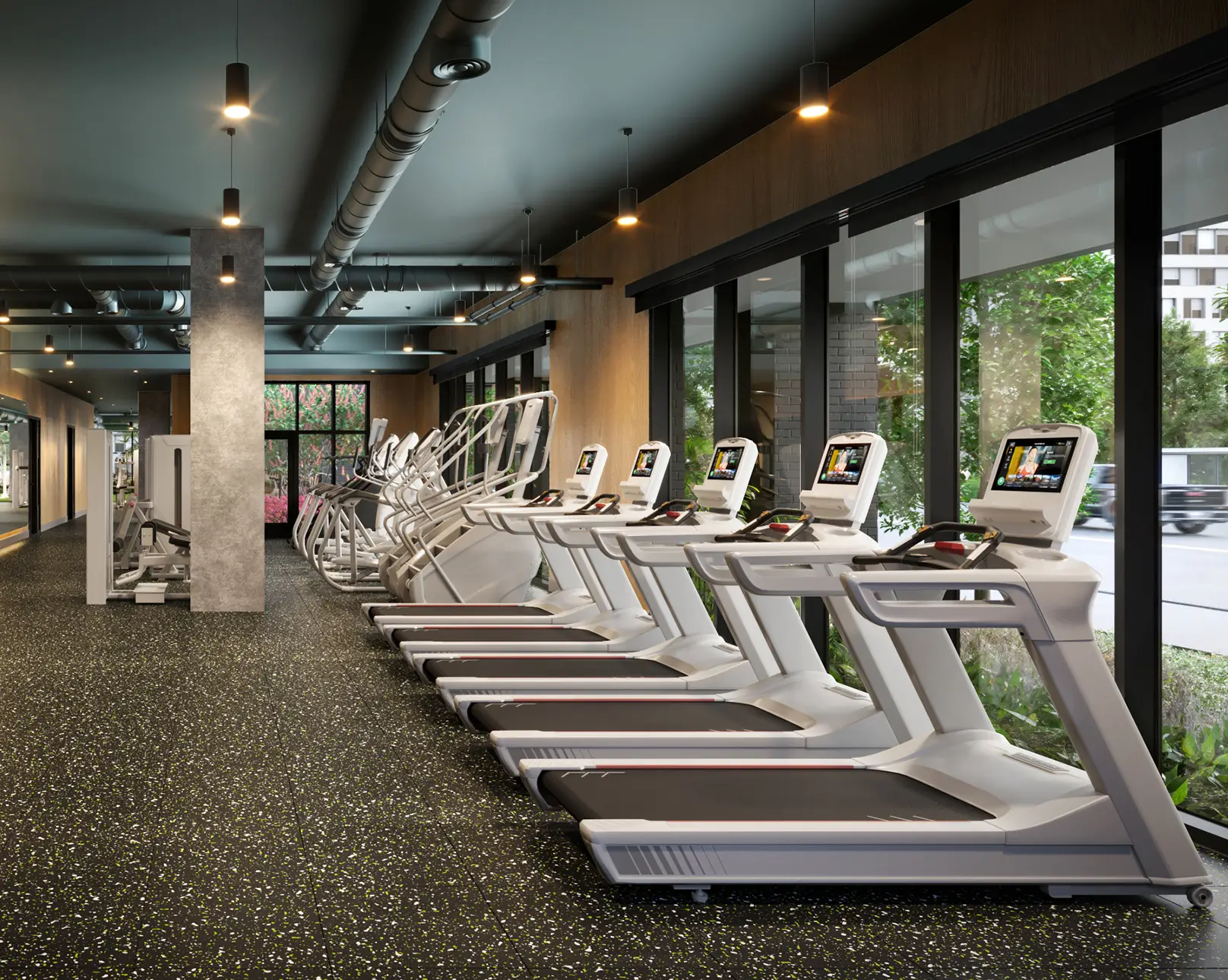 fitness center