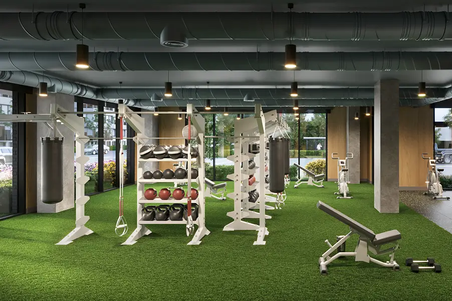 state-of-the-art fitness center