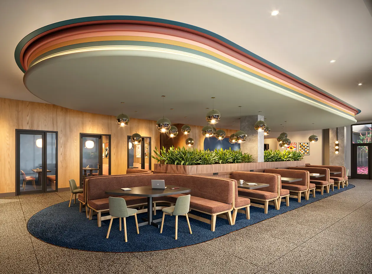 Lounge area