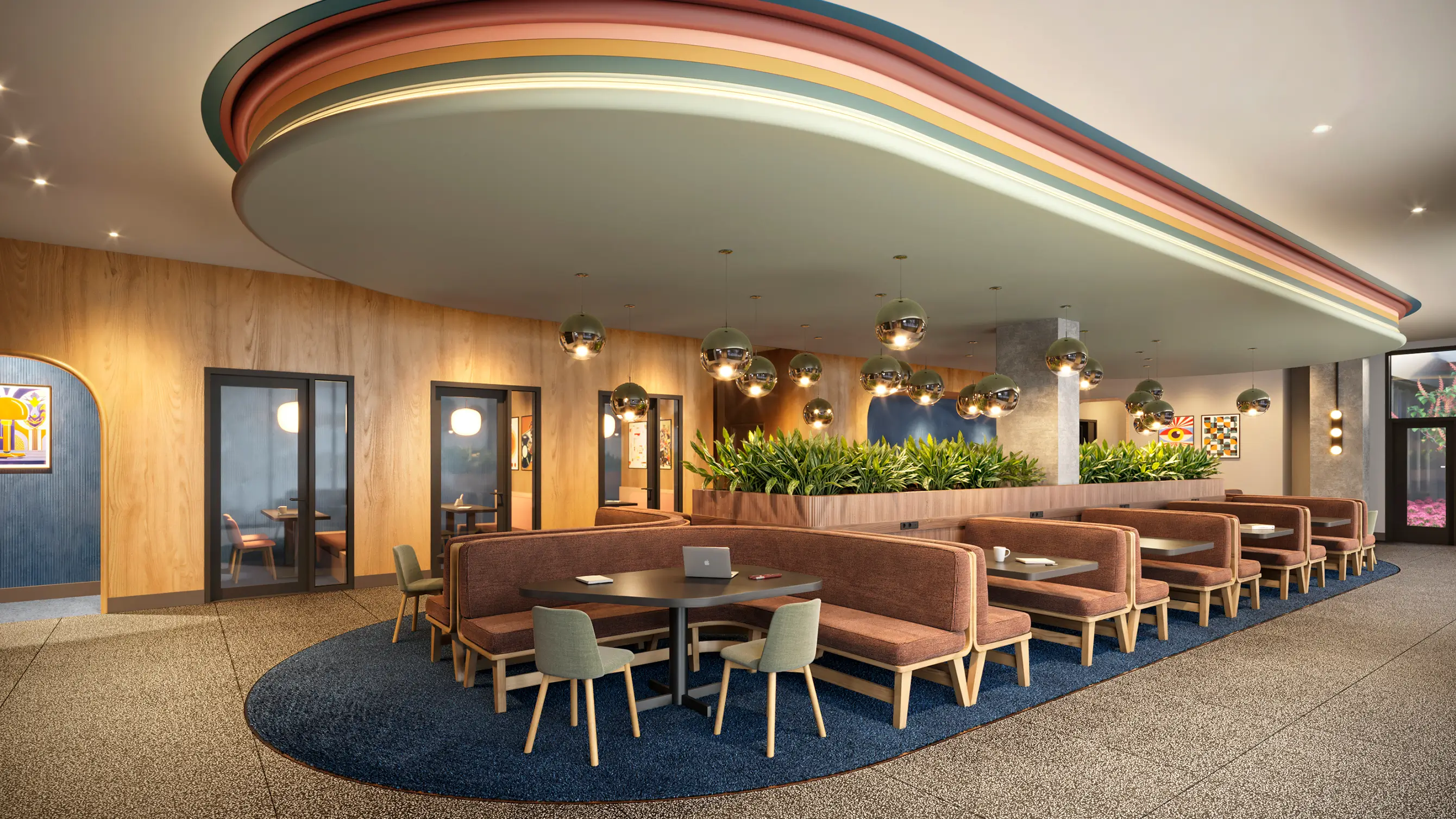 Lounge area