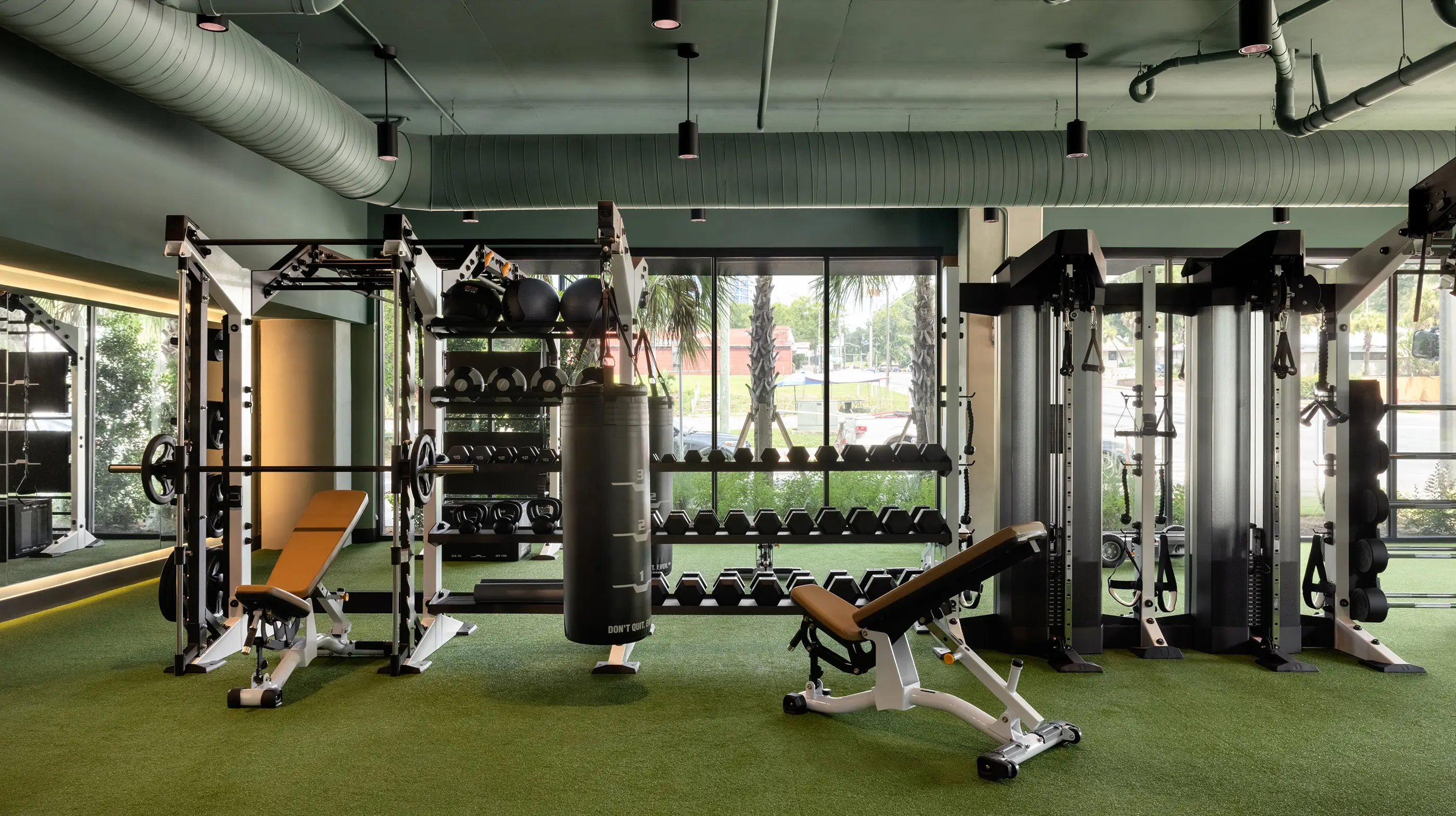 fitness center